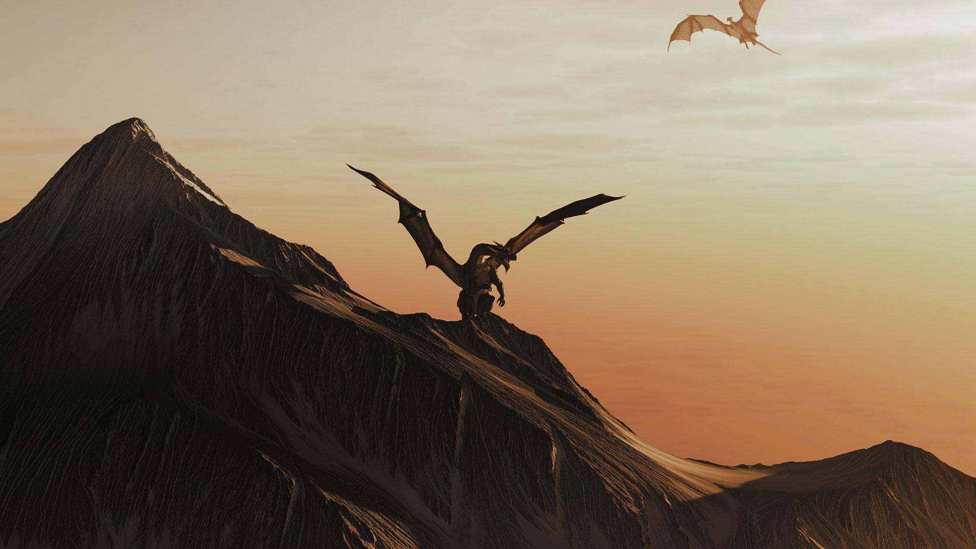 Dragonic Game Gameplay Screenshot Dragons Mountains